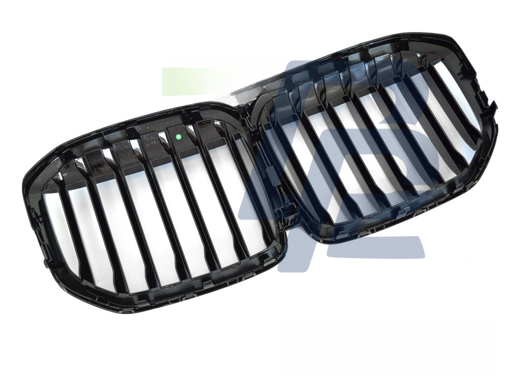 Grille Gloss Black for BMW X7 G07 2018–2022 - 3