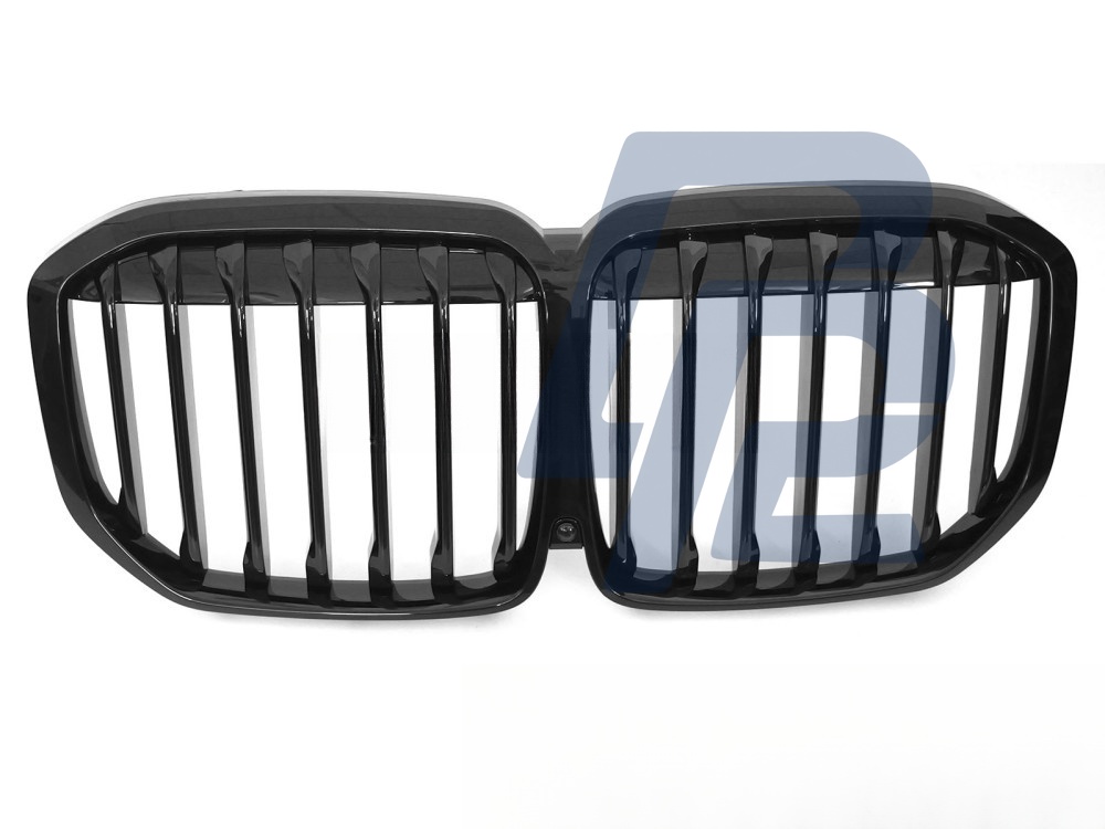 Grille Gloss Black for BMW X7 G07 2018–2022 - 5
