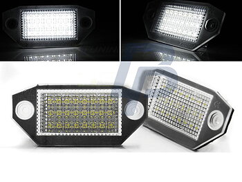 LICENSE LED LIGHTS FORD MONDEO MK3 00-07 LED