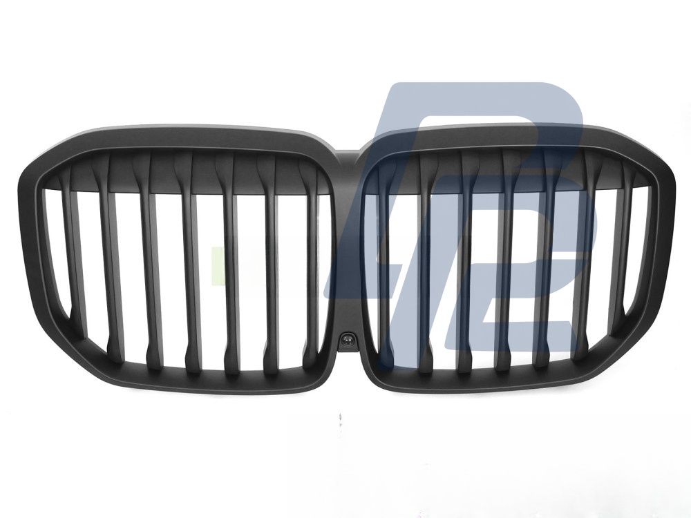 Grille Matt Black for BMW X7 G07 2018–2022 - 2