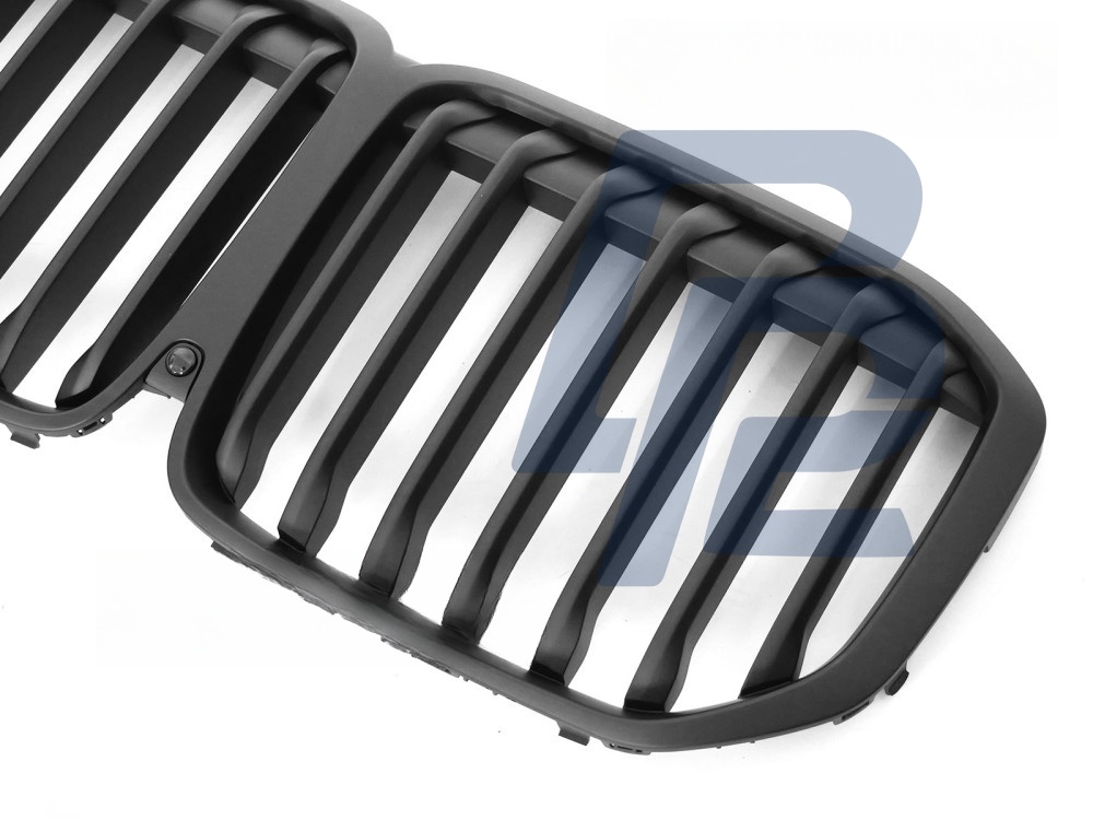 Grille Matt Black for BMW X7 G07 2018–2022 - 3
