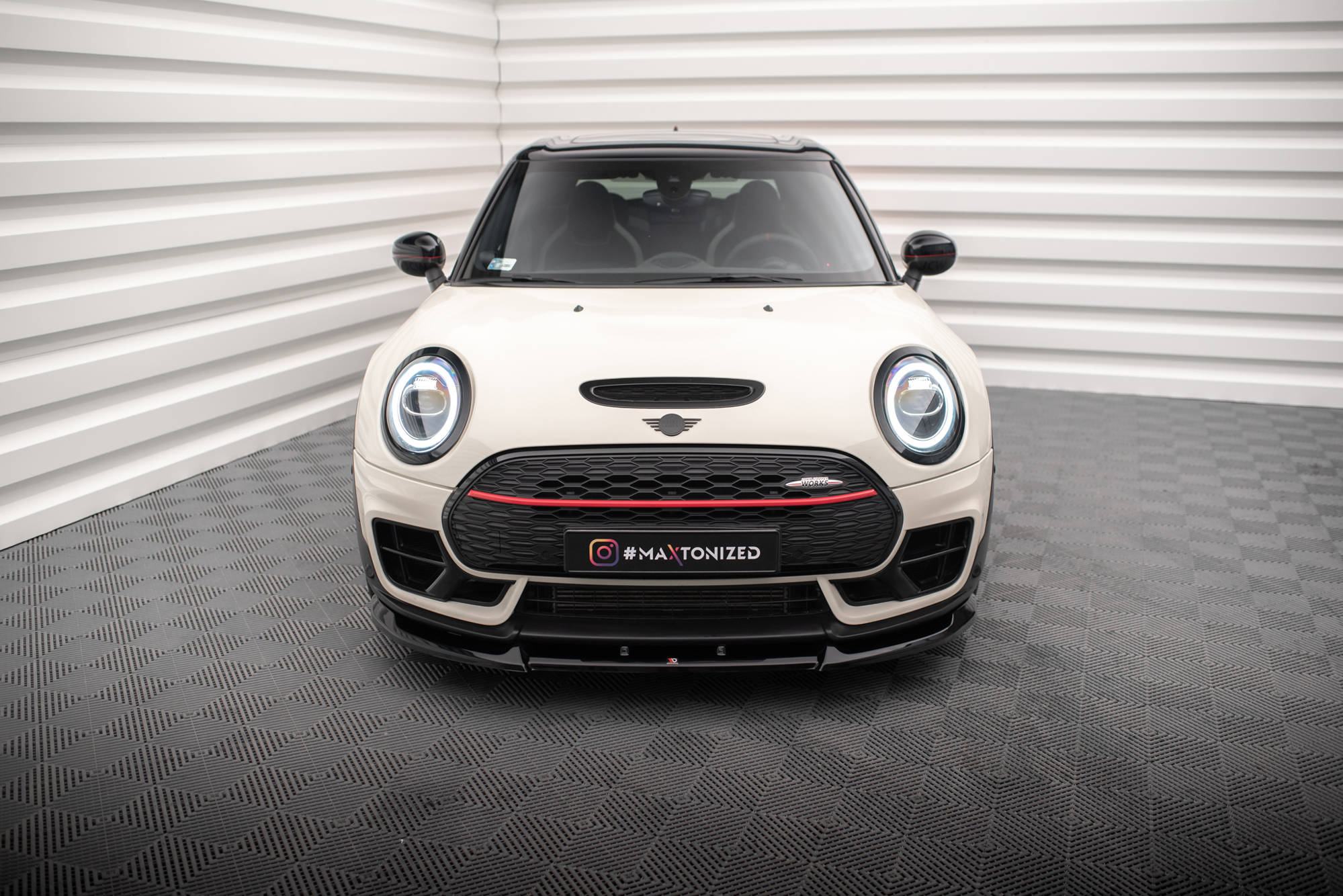 Front Splitter V.1 Mini Cooper Clubman John Cooper Works F54 Facelift - 2