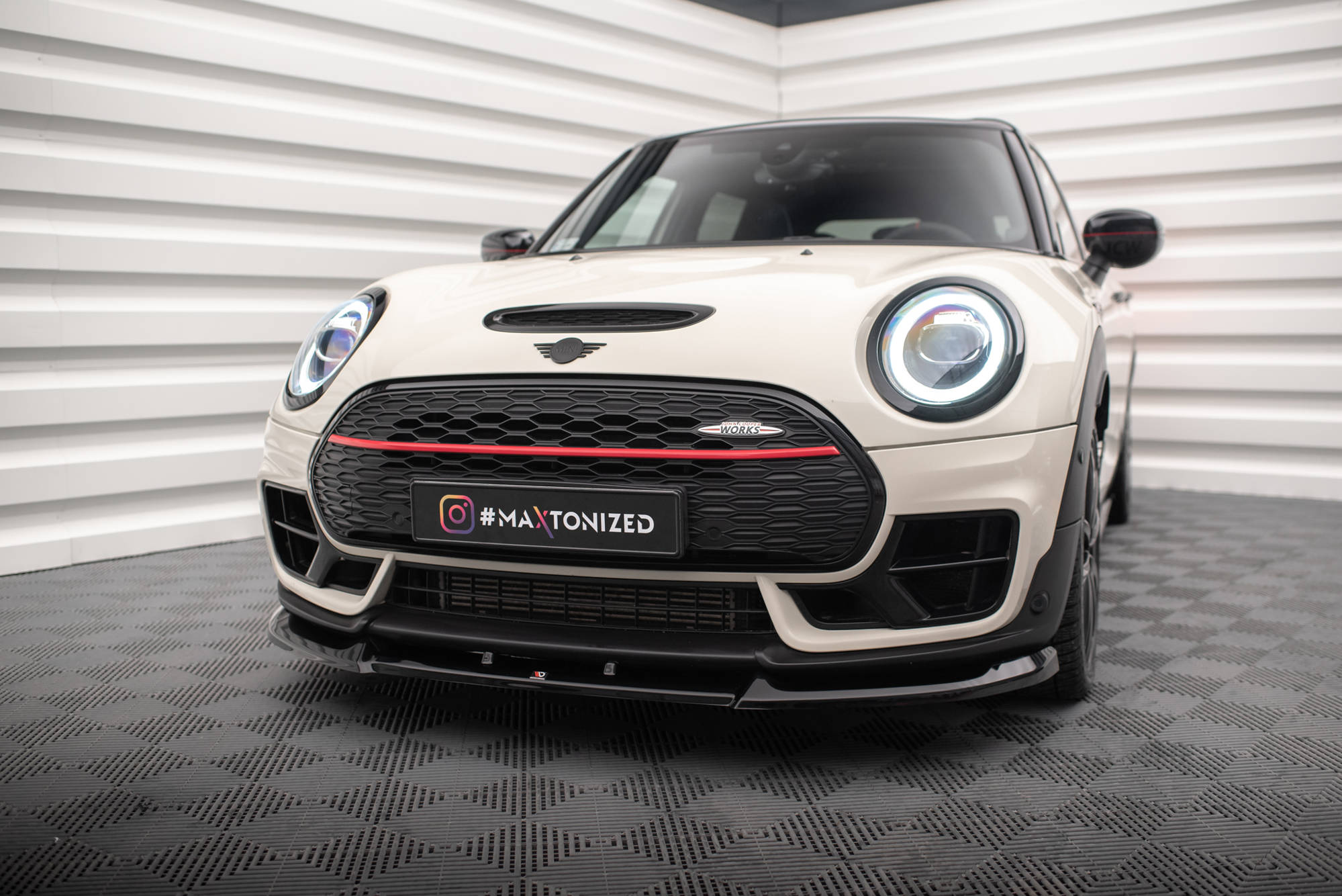 Front Splitter V.1 Mini Cooper Clubman John Cooper Works F54 Facelift - 4