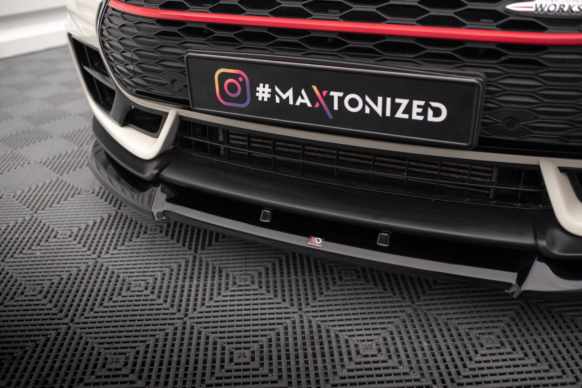 Front Splitter V.1 Mini Cooper Clubman John Cooper Works F54 Facelift - 3