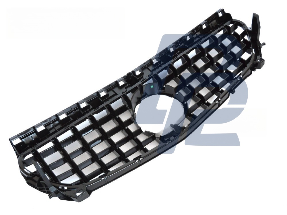 Grille Sport Gloss Black for Mercedes CLA W117 2013–2019 - 4