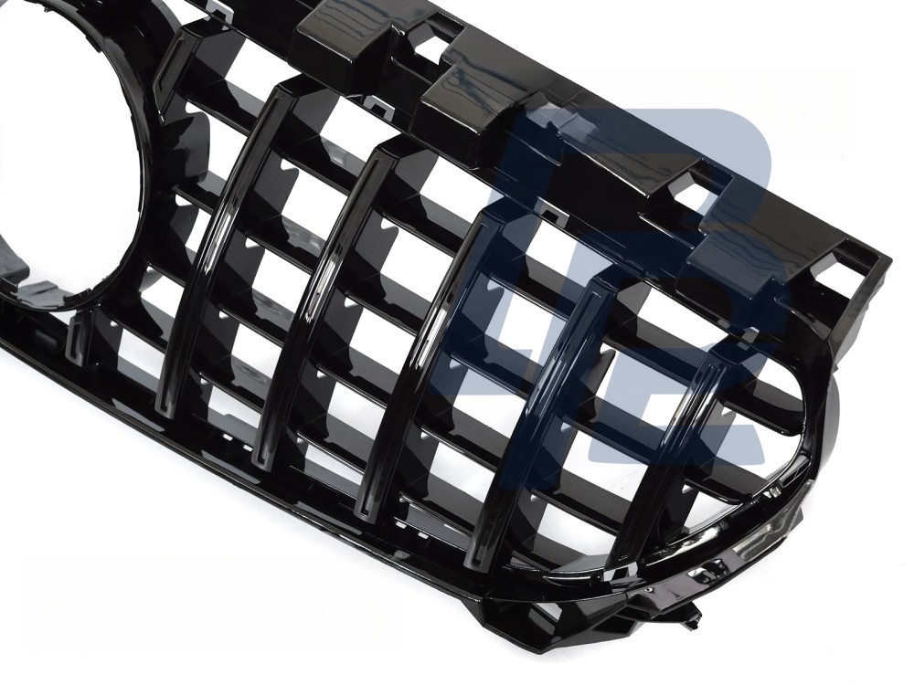 Grille Sport Gloss Black for Mercedes CLA W117 2013–2019 - 3