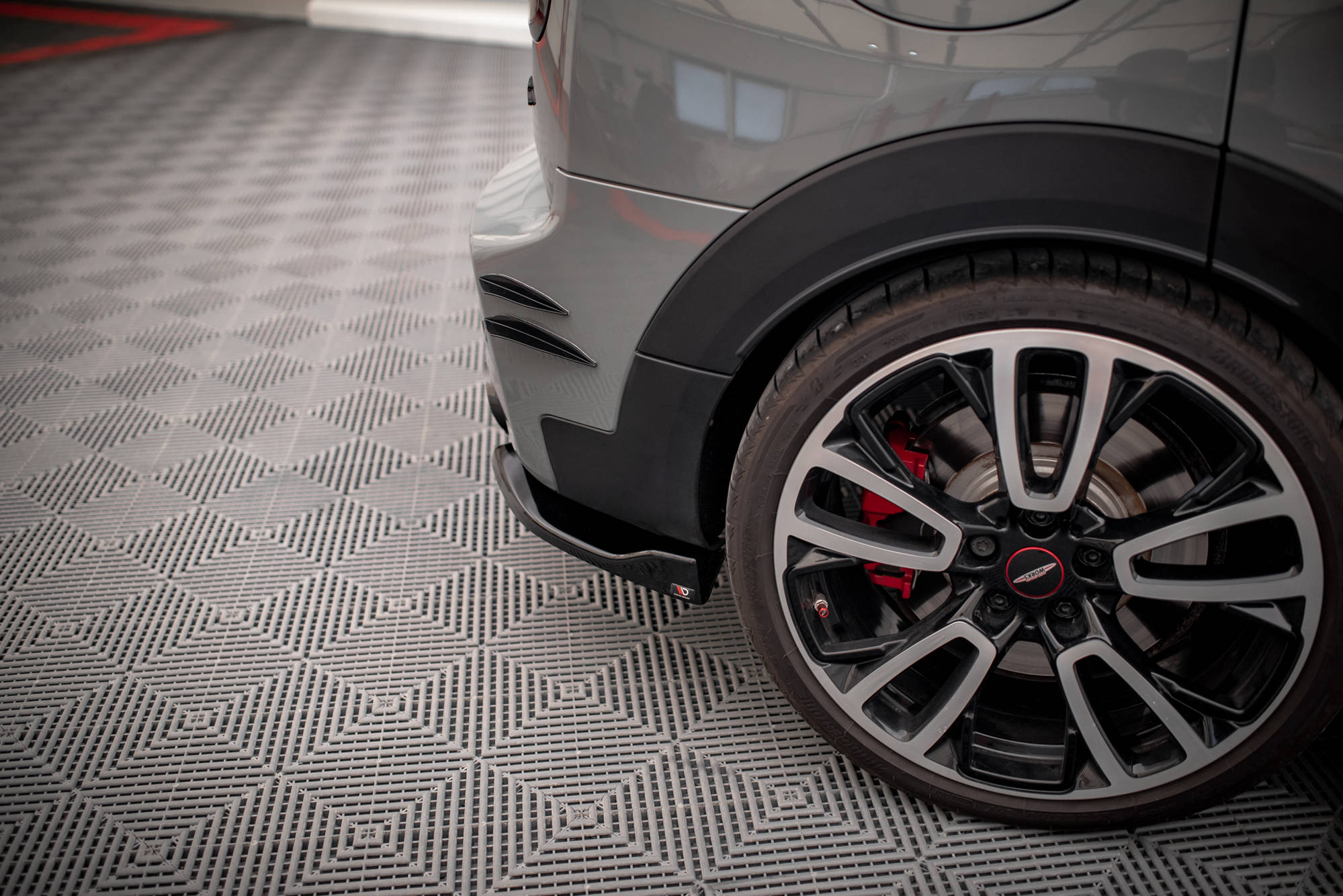 Rear Side Splitters V.2 Mini Cooper Clubman John Cooper Works F54 - 3