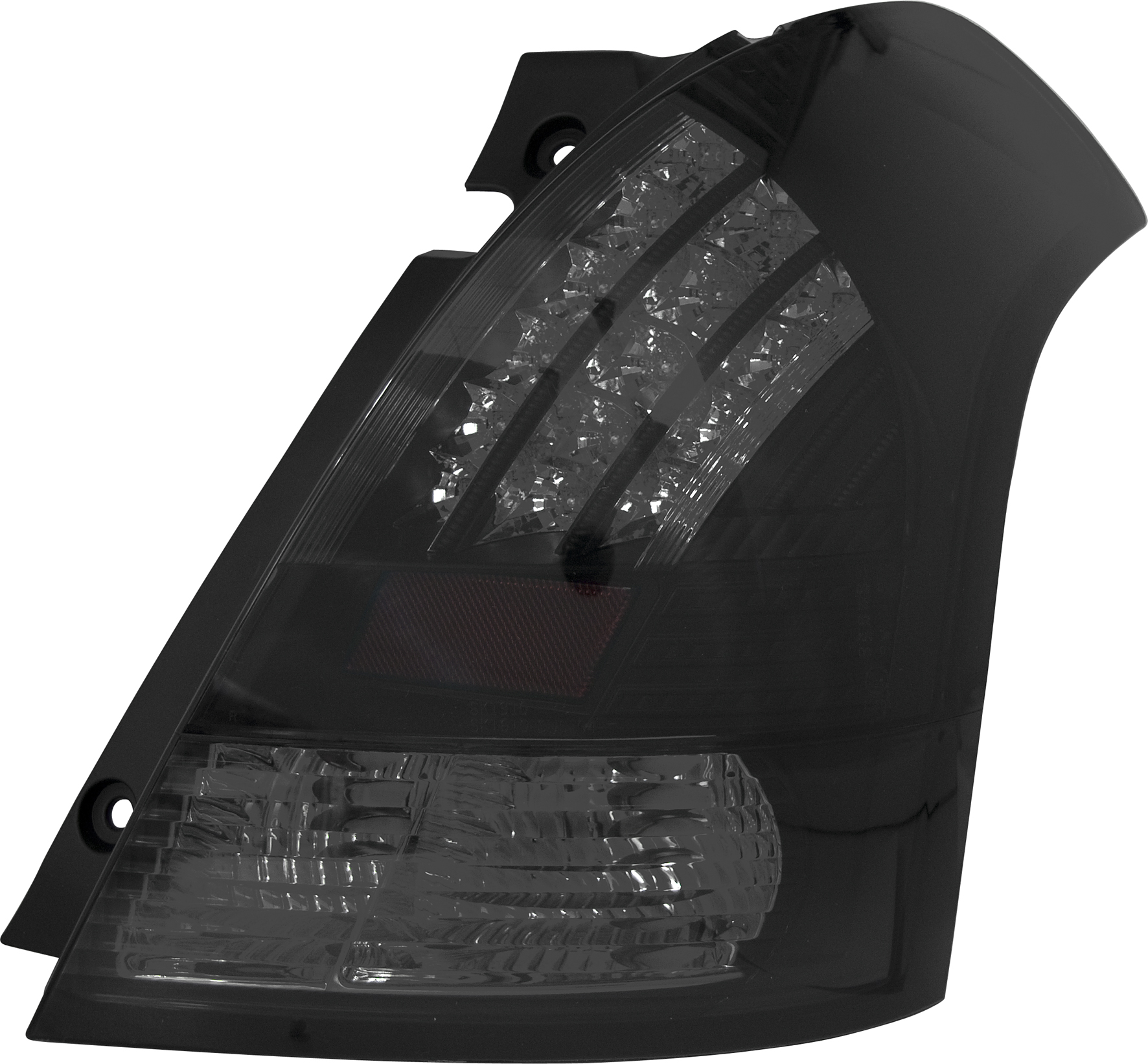 SUZUKI SWIFT 05-11 LED BAKLAMPOR SET SVARTA