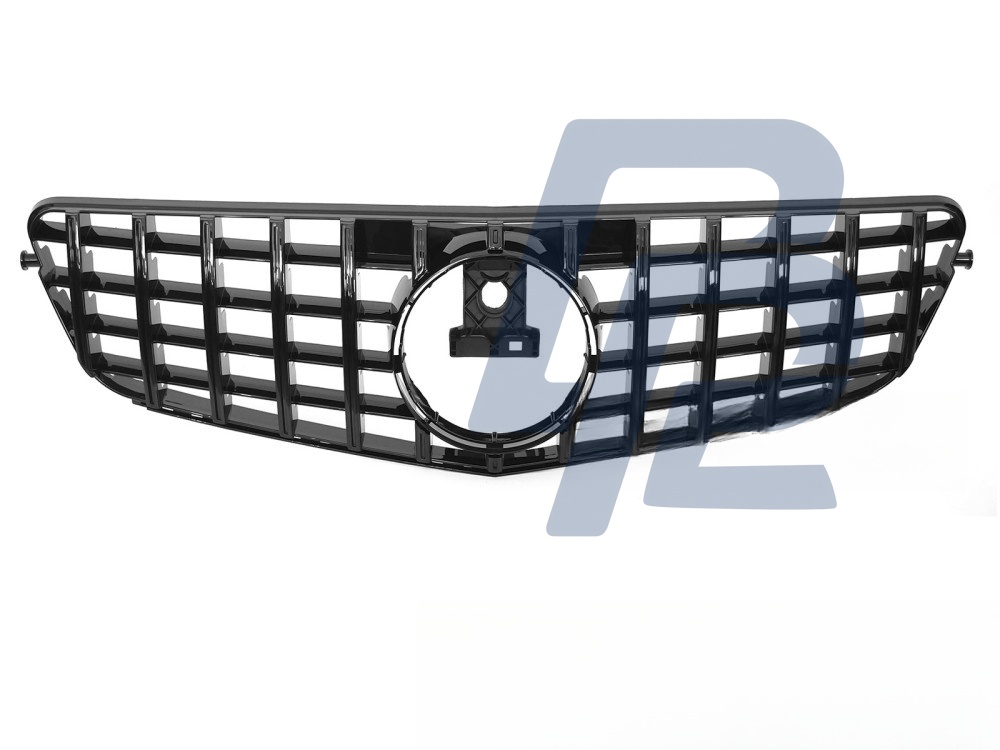 Grille Sport Gloss Black for Mercedes W204 / S204 2007–2014 - 5