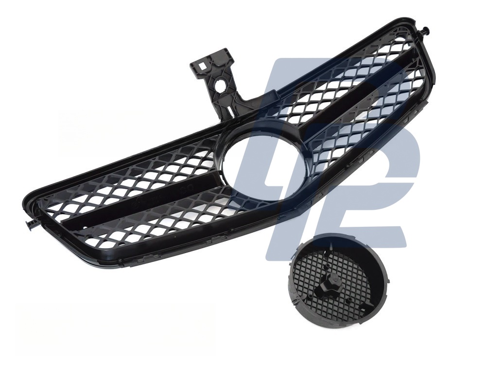 Grille Sport Black/Chrome for Mercedes W204 / S204 2007–2014 - 2