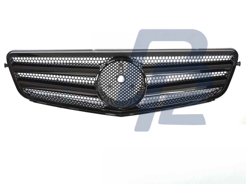 Grille Sport Gloss Black for Mercedes W204 / S204 2007–2014 - 2