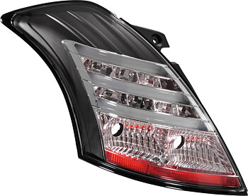 SUZUKI SWIFT SPORT 10+ LED TAILLIGHTS SET BLACK
