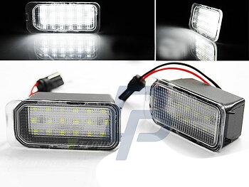 LICENSE LED LIGHTS FORD FIESTA FOCUS MONDEO C-MAX S-MAX GALAXY LED