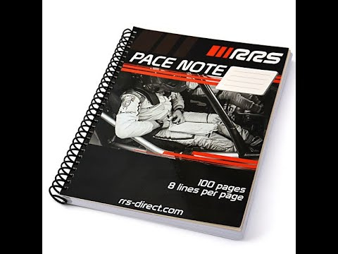 RRS PACE NOTE - XP BOOK - 3