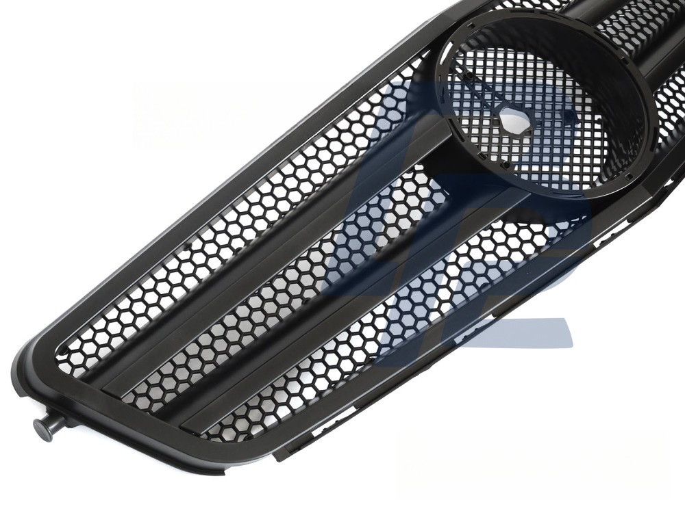 Grille Sport Matt Black for Mercedes W204 / S204 2007–2014 - 4