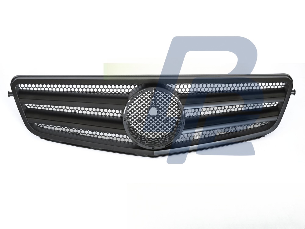 Grille Sport Matt Black for Mercedes W204 / S204 2007–2014 - 2