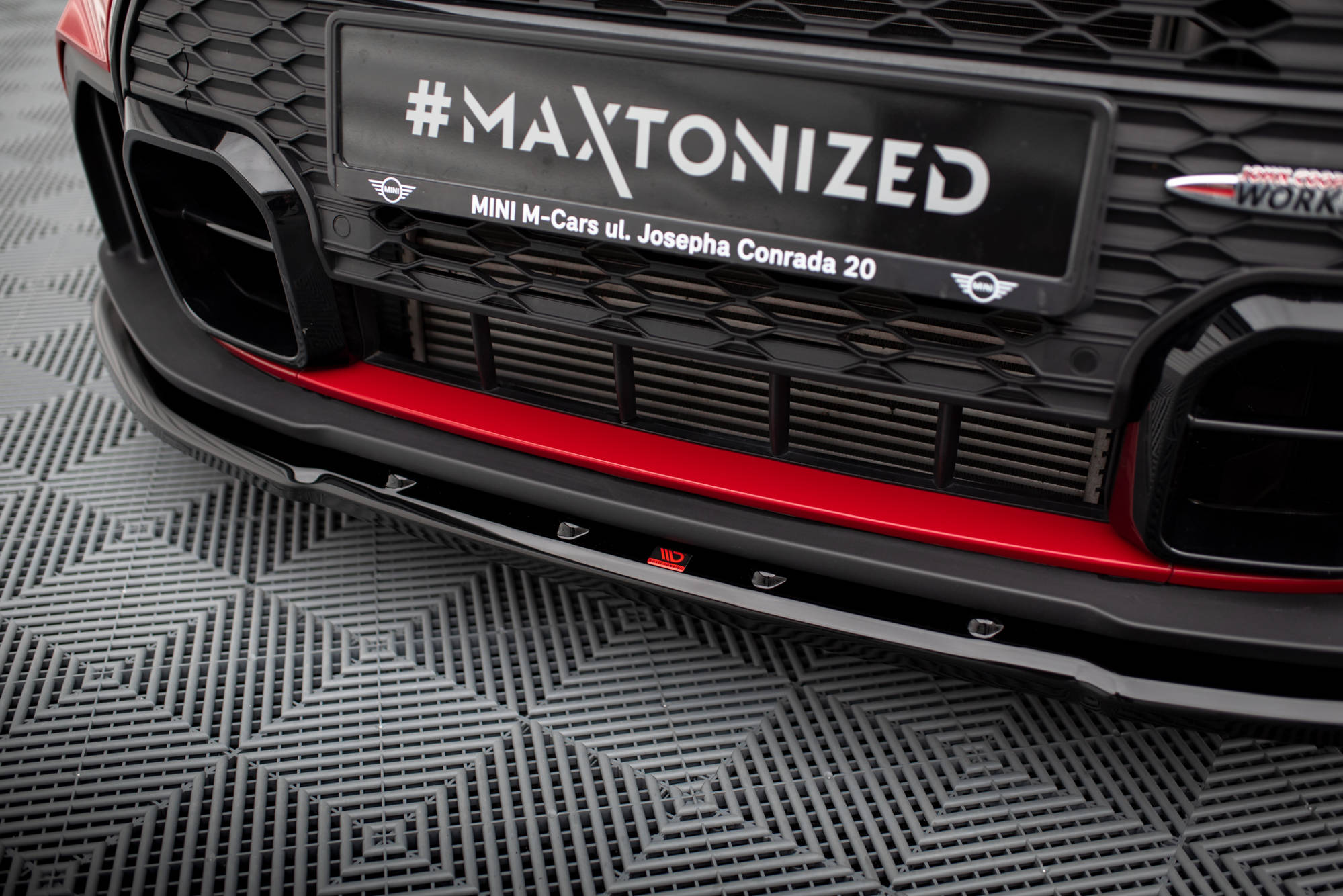 Front Splitter V.1 Mini Cooper S John Cooper Works F55 Facelift - 3