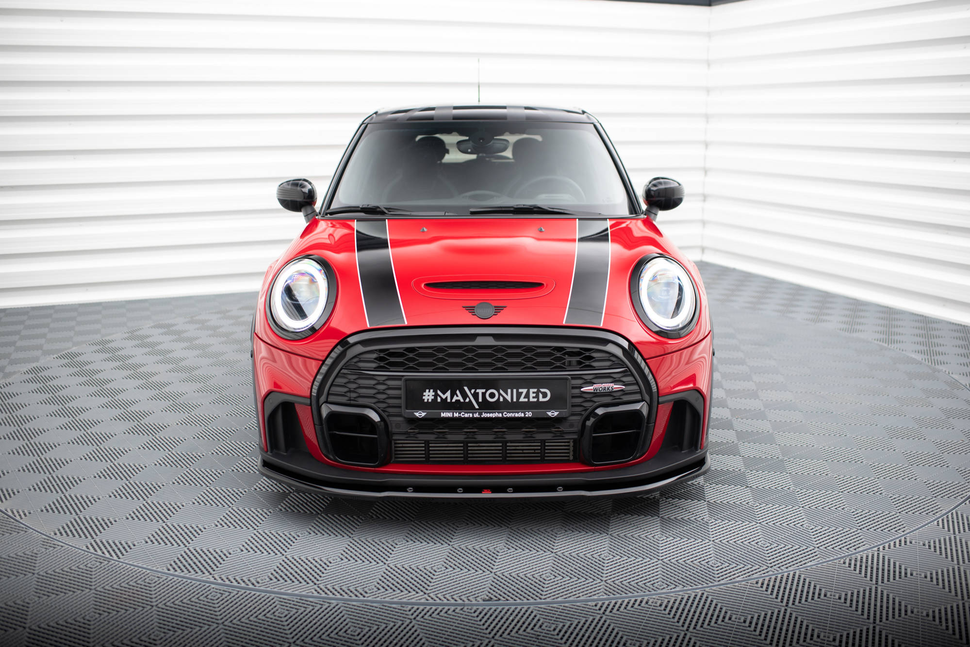 Front Splitter V.1 Mini Cooper S John Cooper Works F55 Facelift - 2