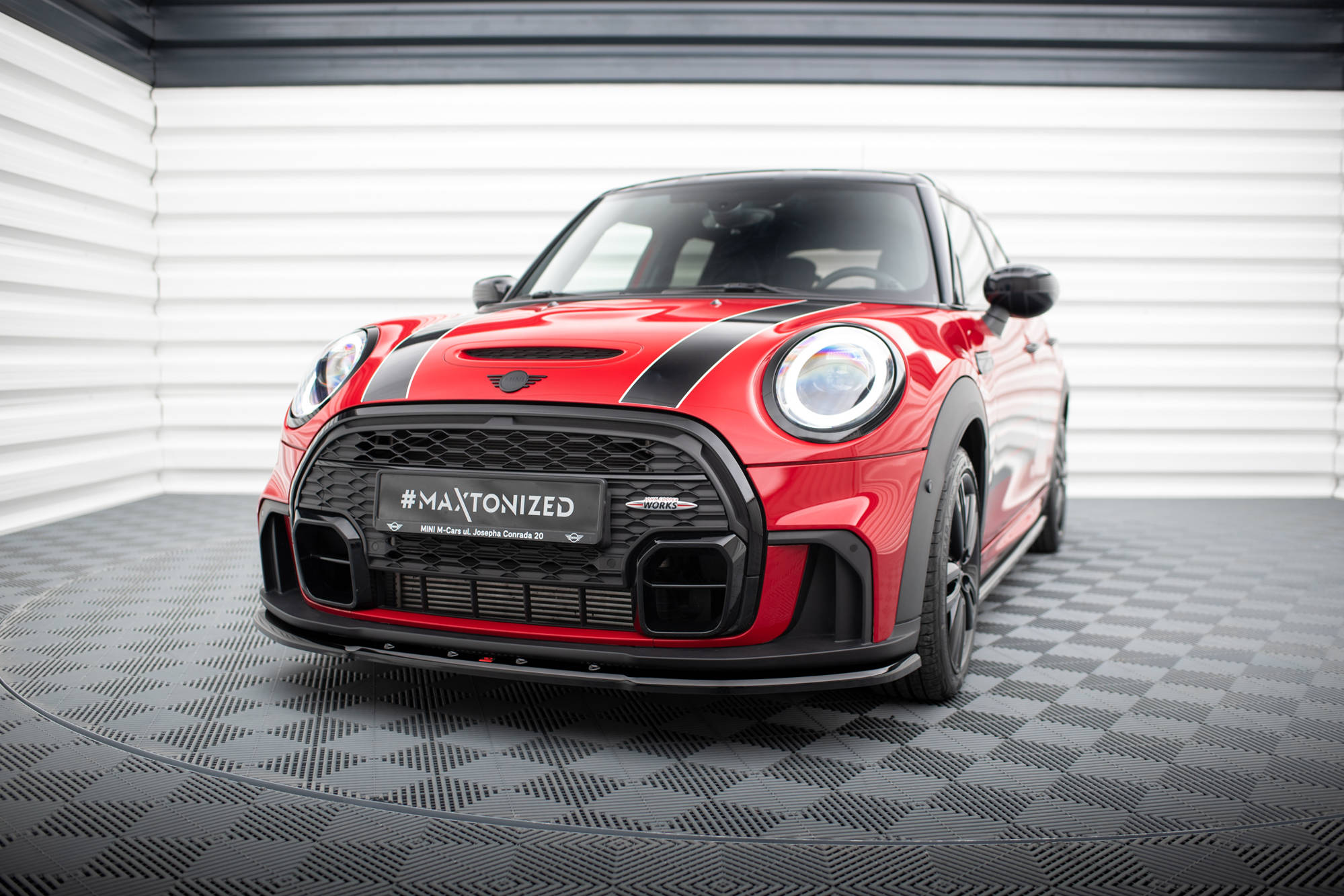 Front Splitter V.1 Mini Cooper S John Cooper Works F55 Facelift - 4