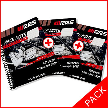 PACK 3 RRS PACE NOTE - XP BOOK