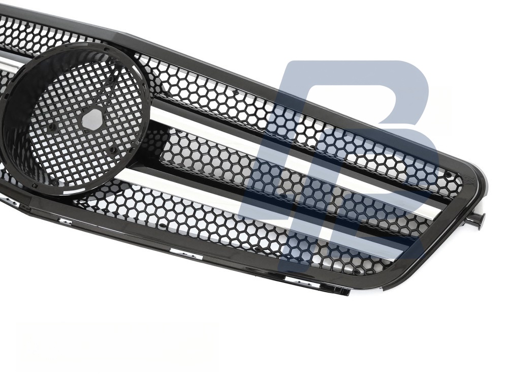Grille Sport Black/Chrome for Mercedes W204 / S204 2007–2014 - 2