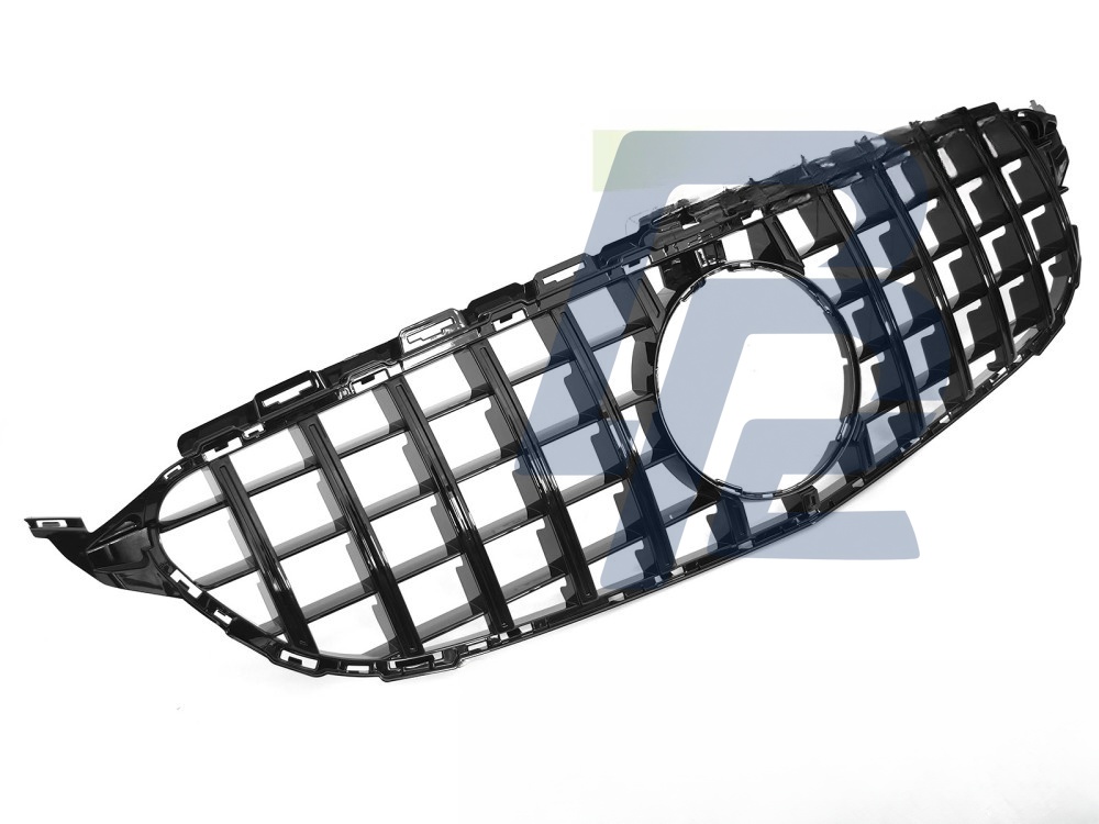 Grille Sport Gloss Black for Mercedes W205 2014–2021 / S205 2014–2021 / C205 2015–2023 / A205 2016–2023 - 5