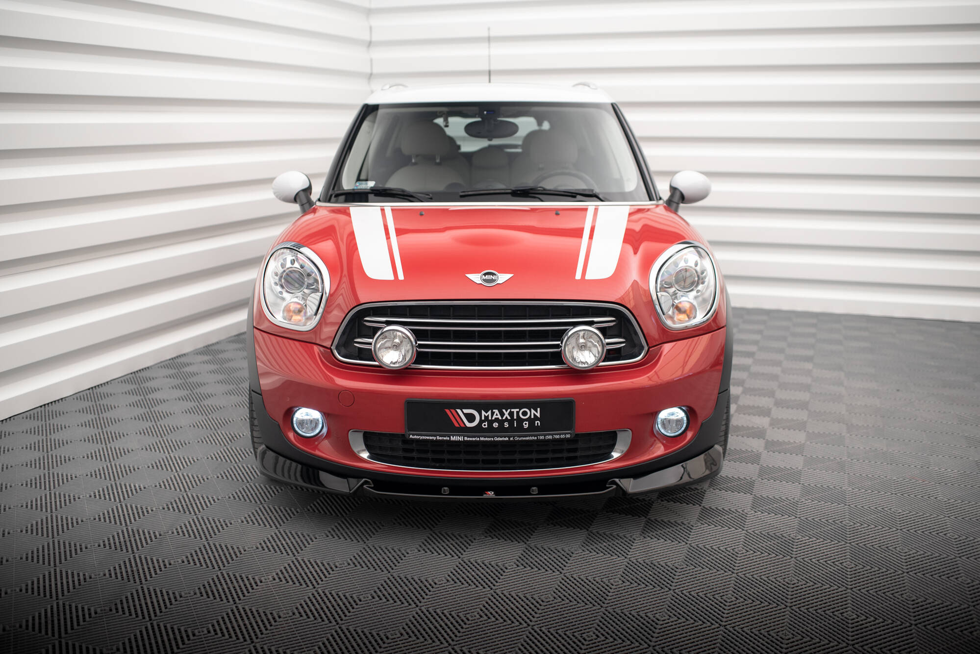 Front Splitter Mini Cooper Countryman R60 Facelift - 2