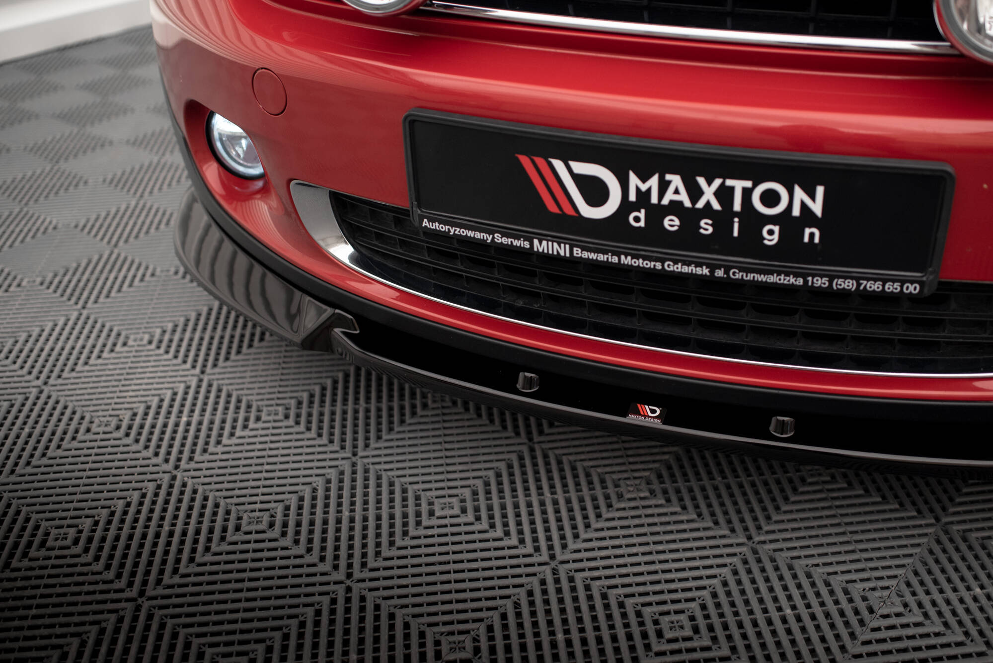 Front Splitter Mini Cooper Countryman R60 Facelift - 4