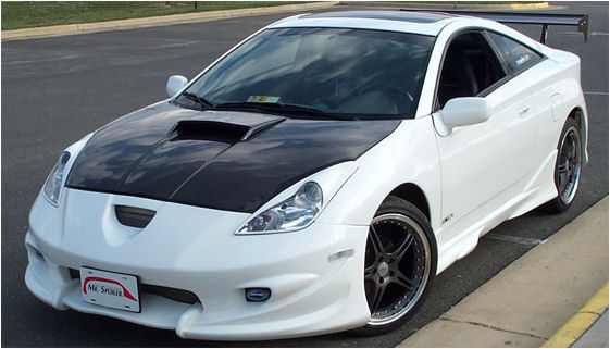 TOYOTA CELICA 00+ T23 SIX-AERODYNAMICS VEILSIDE FRÄMRE STÖTFÅNGARE