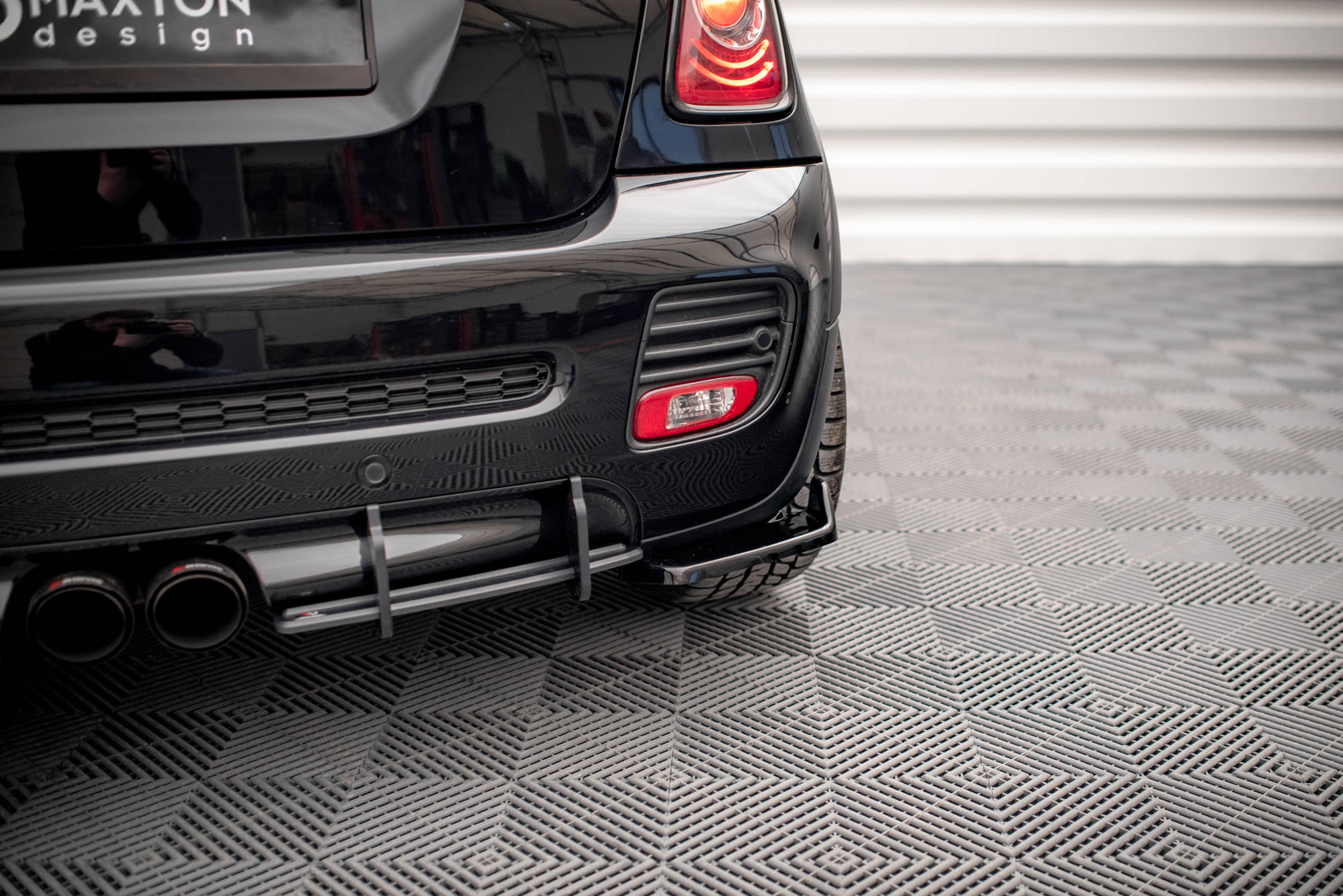 Rear Side Splitters V.2 Mini Cooper John Cooper Works R56 - 4