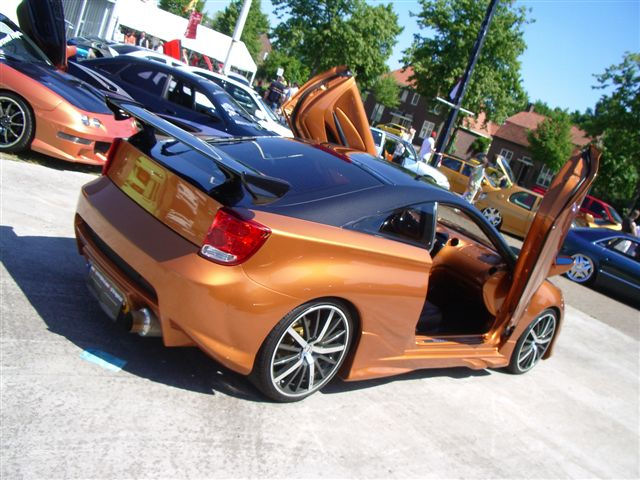 TOYOTA CELICA 00+ T23 SIX-AERODYNAMICS VEILSIDE REAR BUMPER - 4