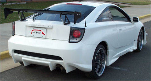 TOYOTA CELICA 00+ T23 SIX-AERODYNAMICS VEILSIDE REAR BUMPER