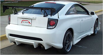 TOYOTA CELICA 00+ T23 SIX-AERODYNAMICS VEILSIDE BAKRE STÖTFÅNGARE