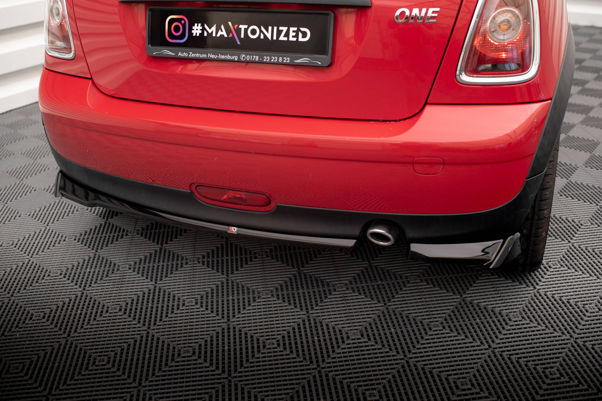 Rear Side Splitters Mini One R56 - 4
