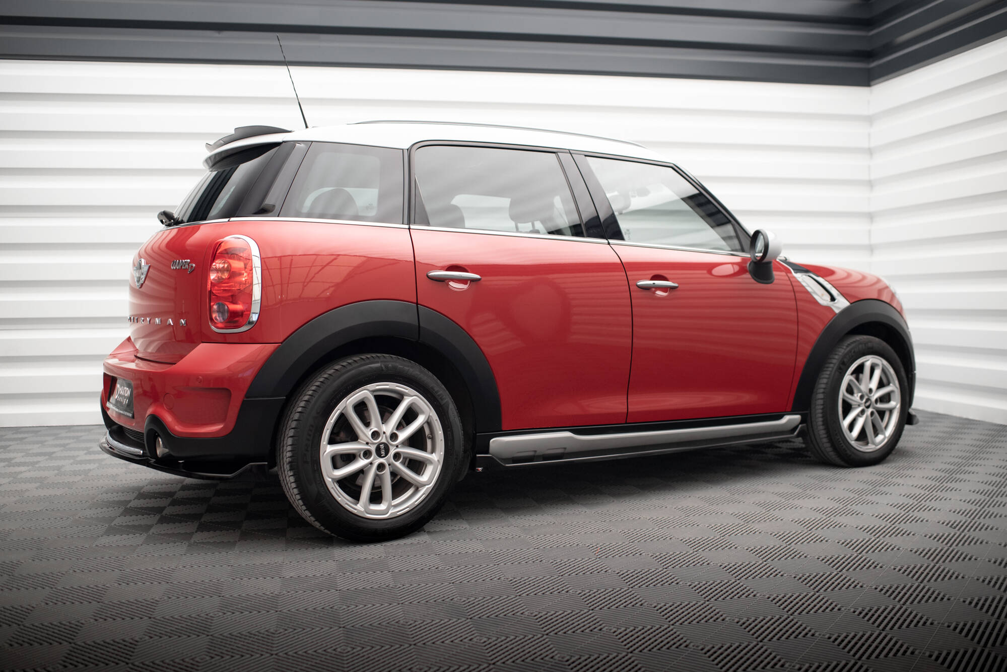Side Skirts Diffusers Mini Cooper Countryman R60 Facelift - 2