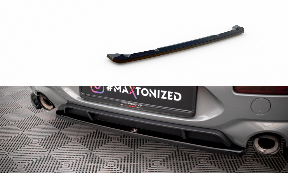 Central Rear Splitter Mini Cooper Clubman John Cooper Works F54