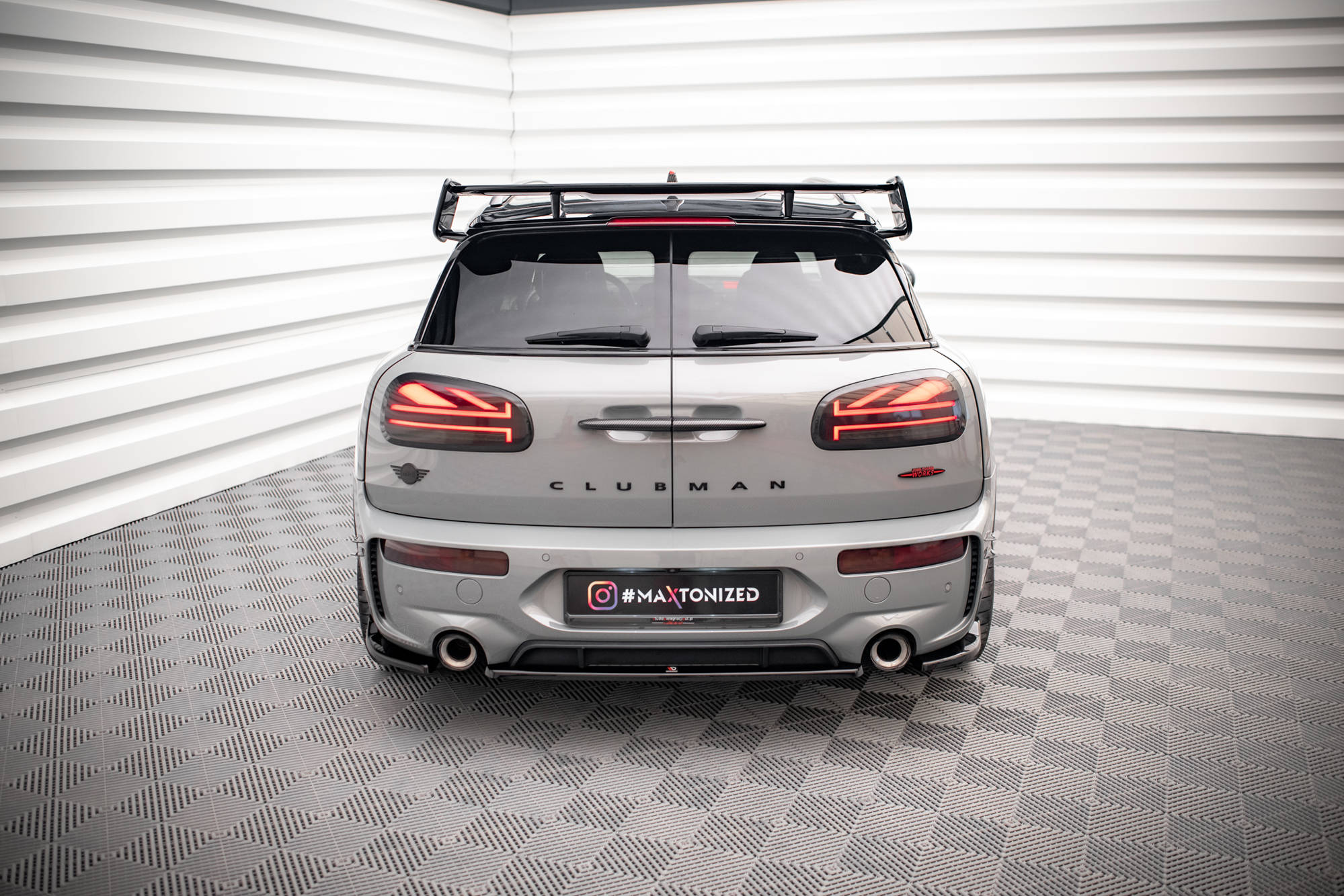 Central Rear Splitter Mini Cooper Clubman John Cooper Works F54 - 3