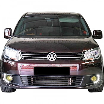 VW TOURAN / CADDY 10+ DRL BUMPER GRILL SET (FOR OE FOG HOLE)