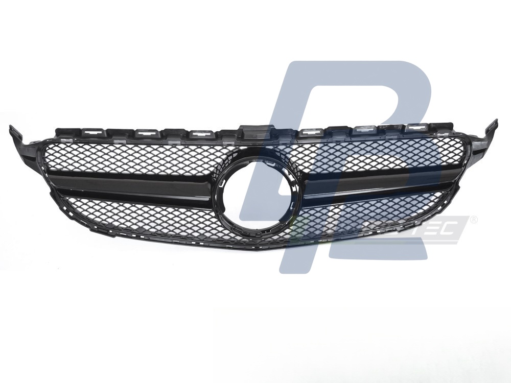 Grille Gloss Black for Mercedes W205 2018–2021 / S205 2018–2021 / C205 2018–2023 / A205 2018–2023 - 2
