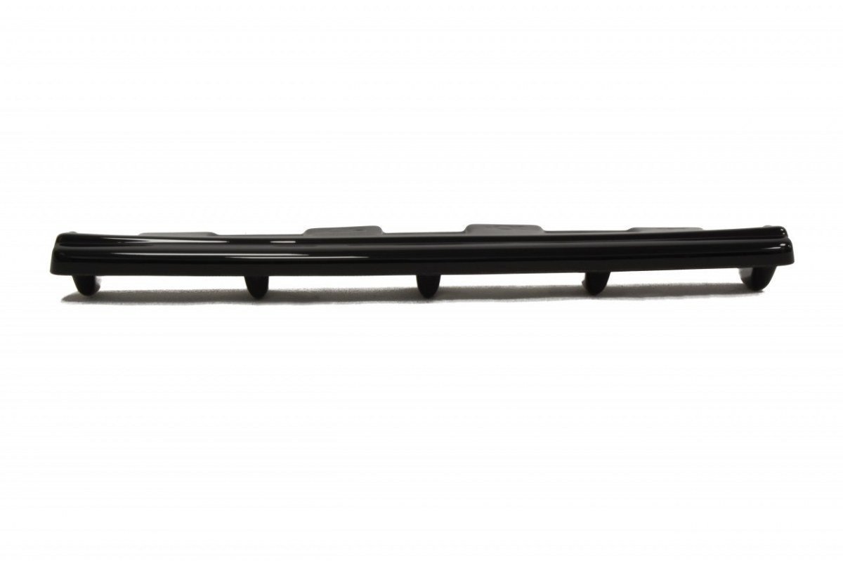 Central Rear Splitter Mitsubishi Lancer EVO X (W/vertical Bars) (2007-2015) - 5