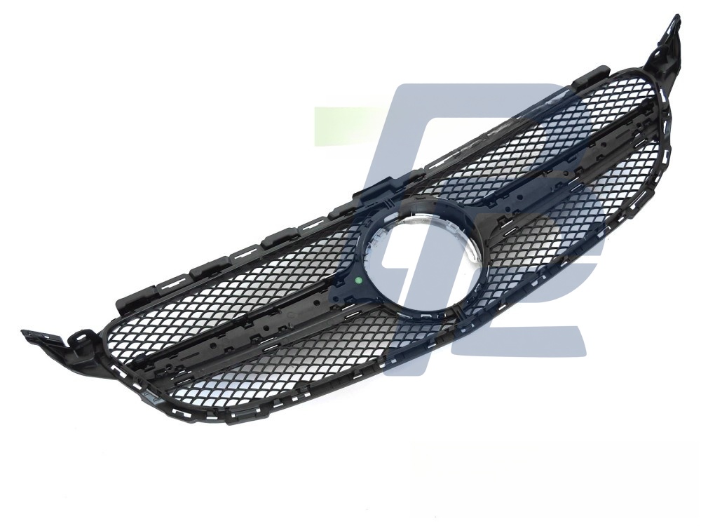 Grille Black Silver for Mercedes W205 2018–2021 / S205 2018–2021 / C205 2018–2023 / A205 2018–2023 - 5