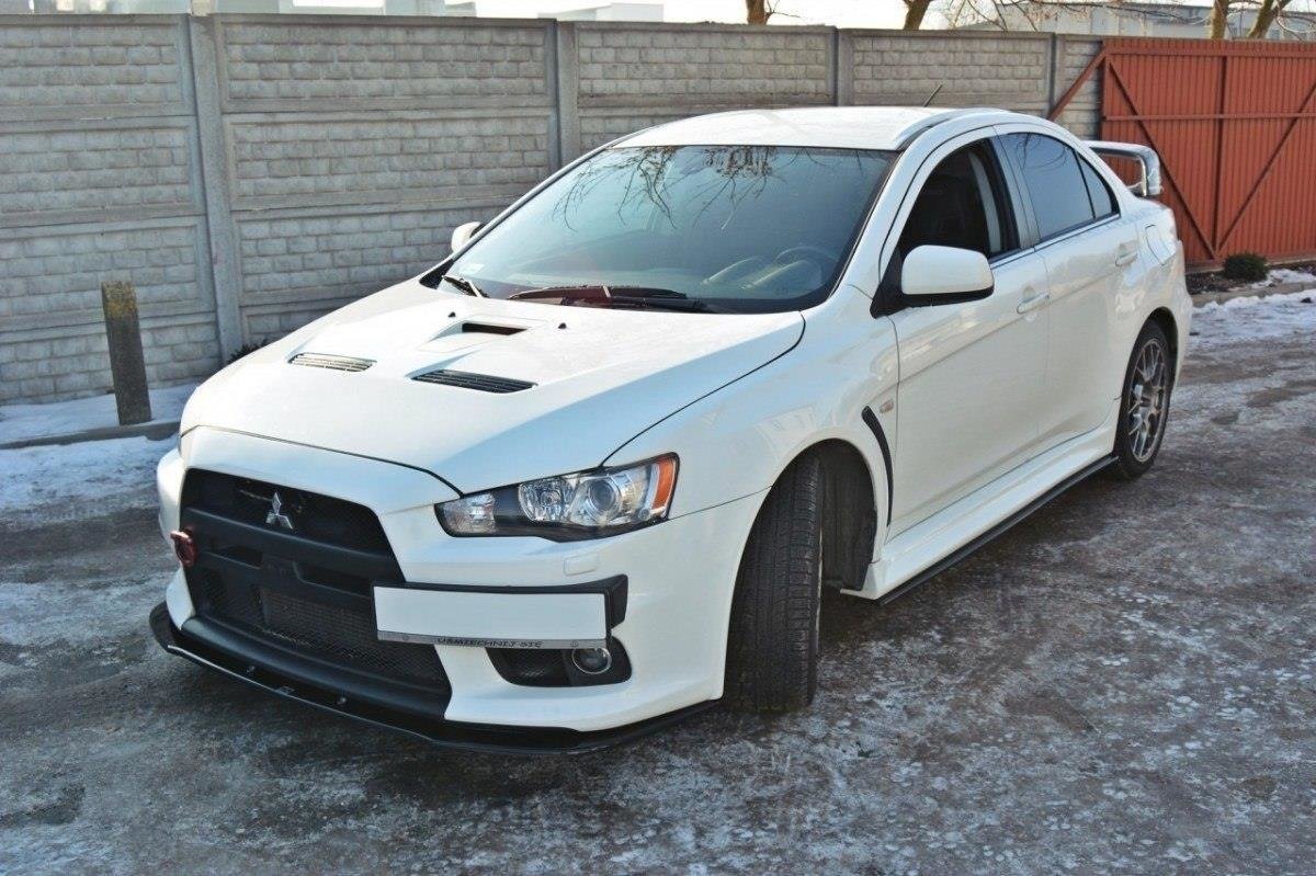 Front Splitter V.1 Mitsubishi Lancer EVO X (2007-2015) - 5