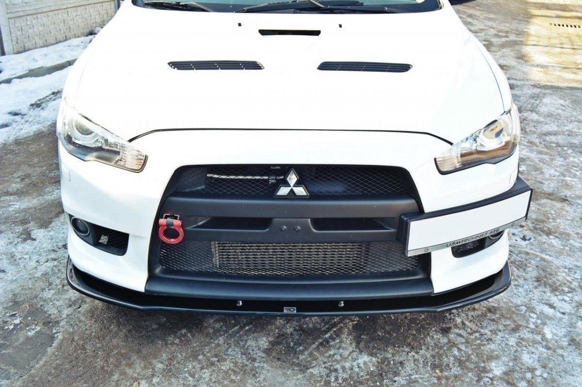 Front Splitter V.1 Mitsubishi Lancer EVO X (2007-2015) - 3