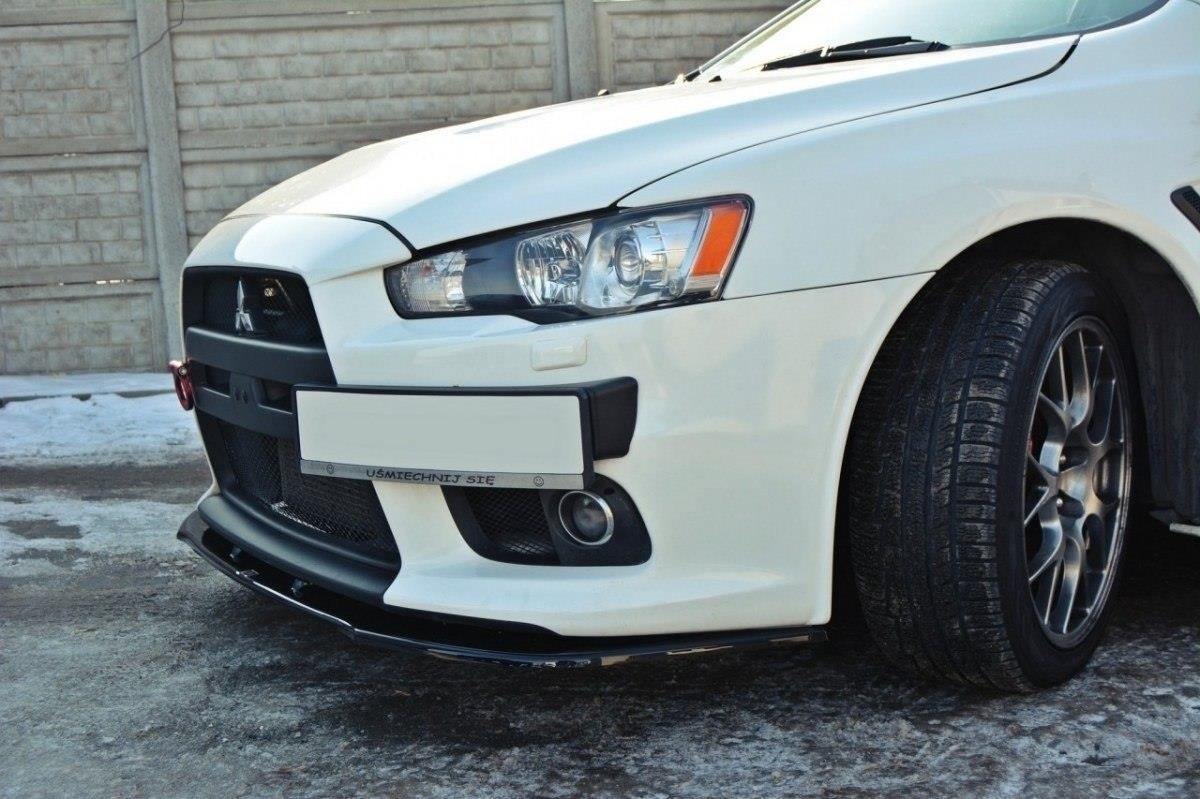 Front Splitter V.1 Mitsubishi Lancer EVO X (2007-2015) - 4