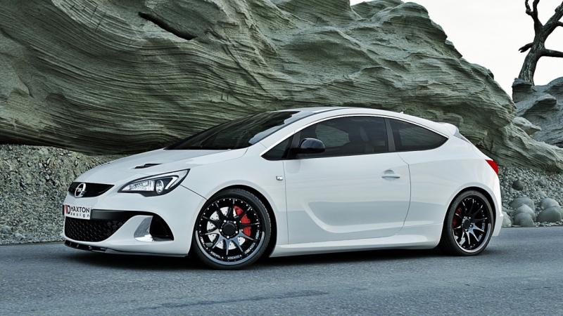 FRONT SPLITTER OPEL ASTRA J OPC / VXR NURBURG - 3