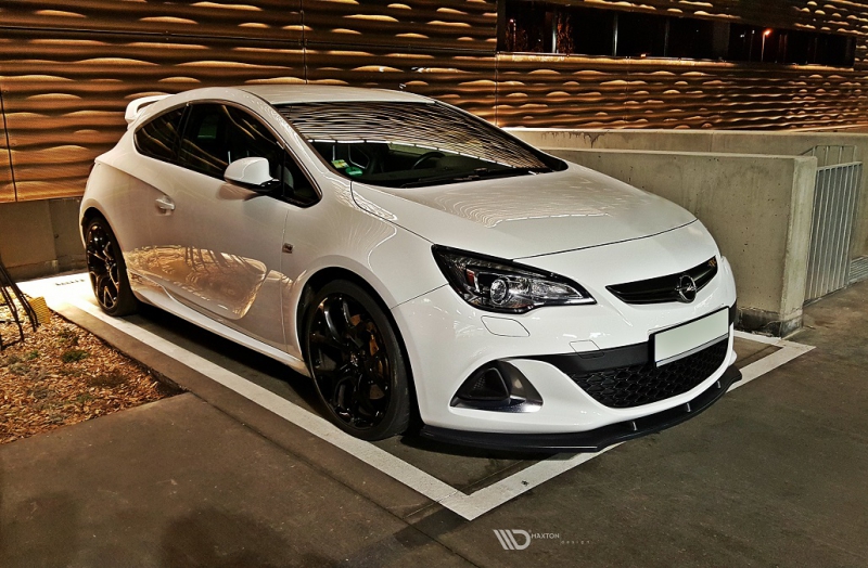 FRONT SPLITTER OPEL ASTRA J OPC / VXR V.1