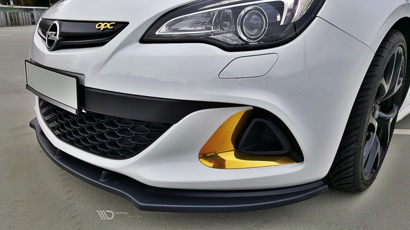 FRONT SPLITTER OPEL ASTRA J OPC / VXR V.1 - 2