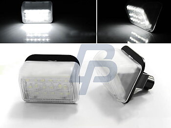LICENSE LED LIGHTS LAND ROVER DISCOVER, FREELANDER, RANGE ROVER SPORT LED