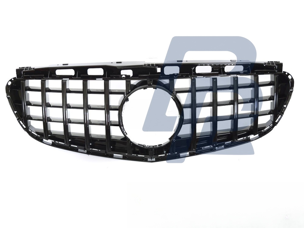 Grille Sport Gloss Black for Mercedes W212 / S212 2013–2016 - 5
