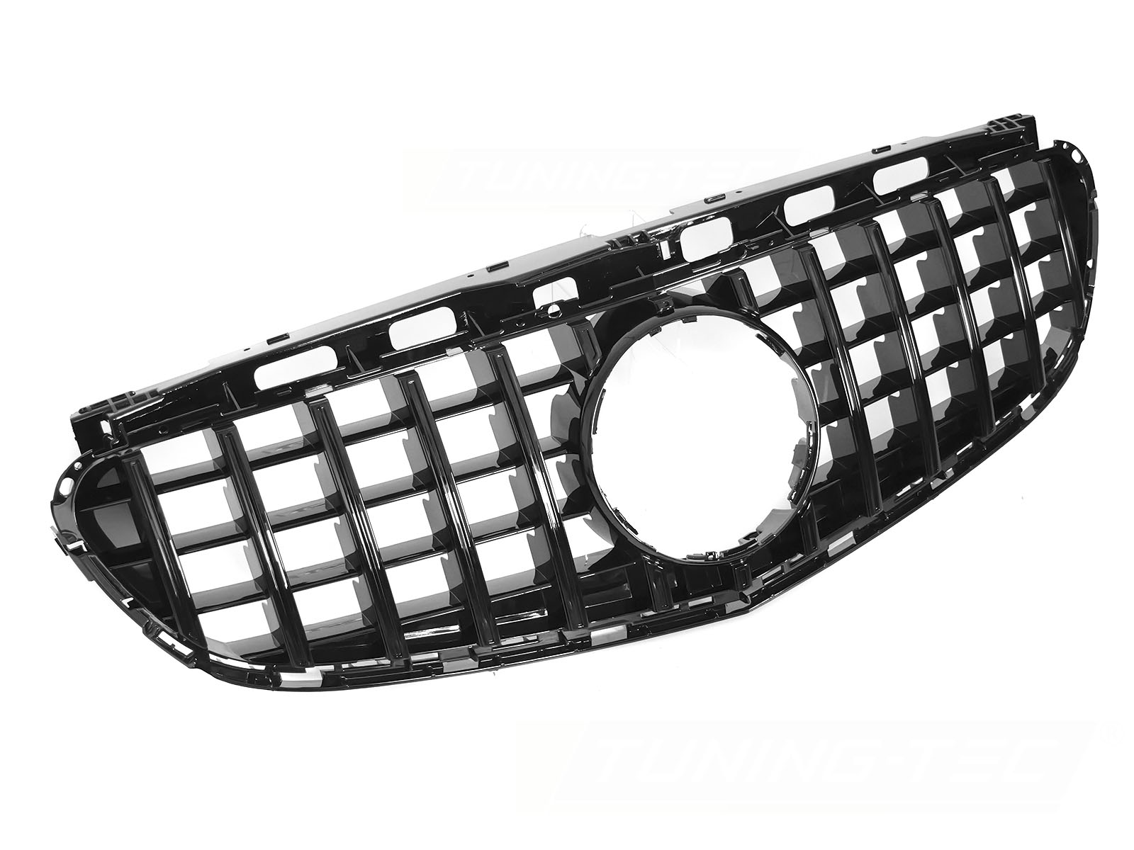 GRILL SPORT BLANK SVART TILL MERCEDES W212 / S212 2013-2016